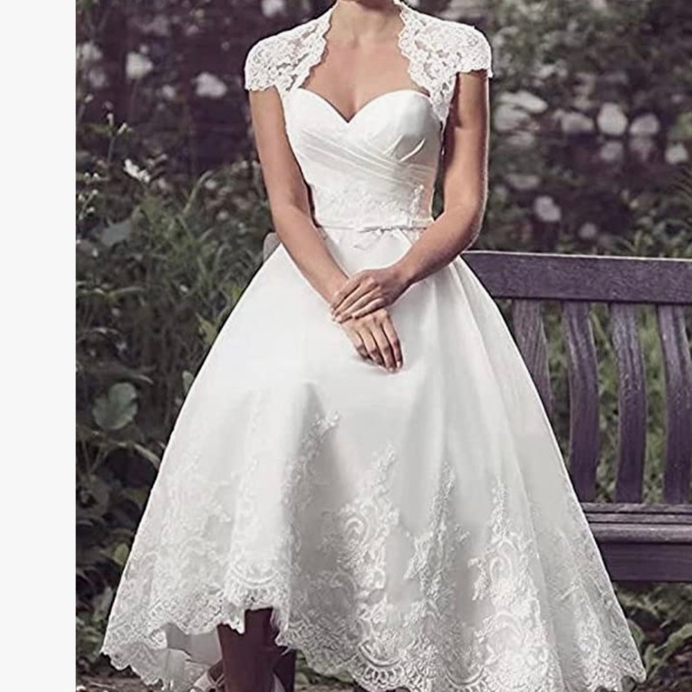 Tea Length Wedding Dress